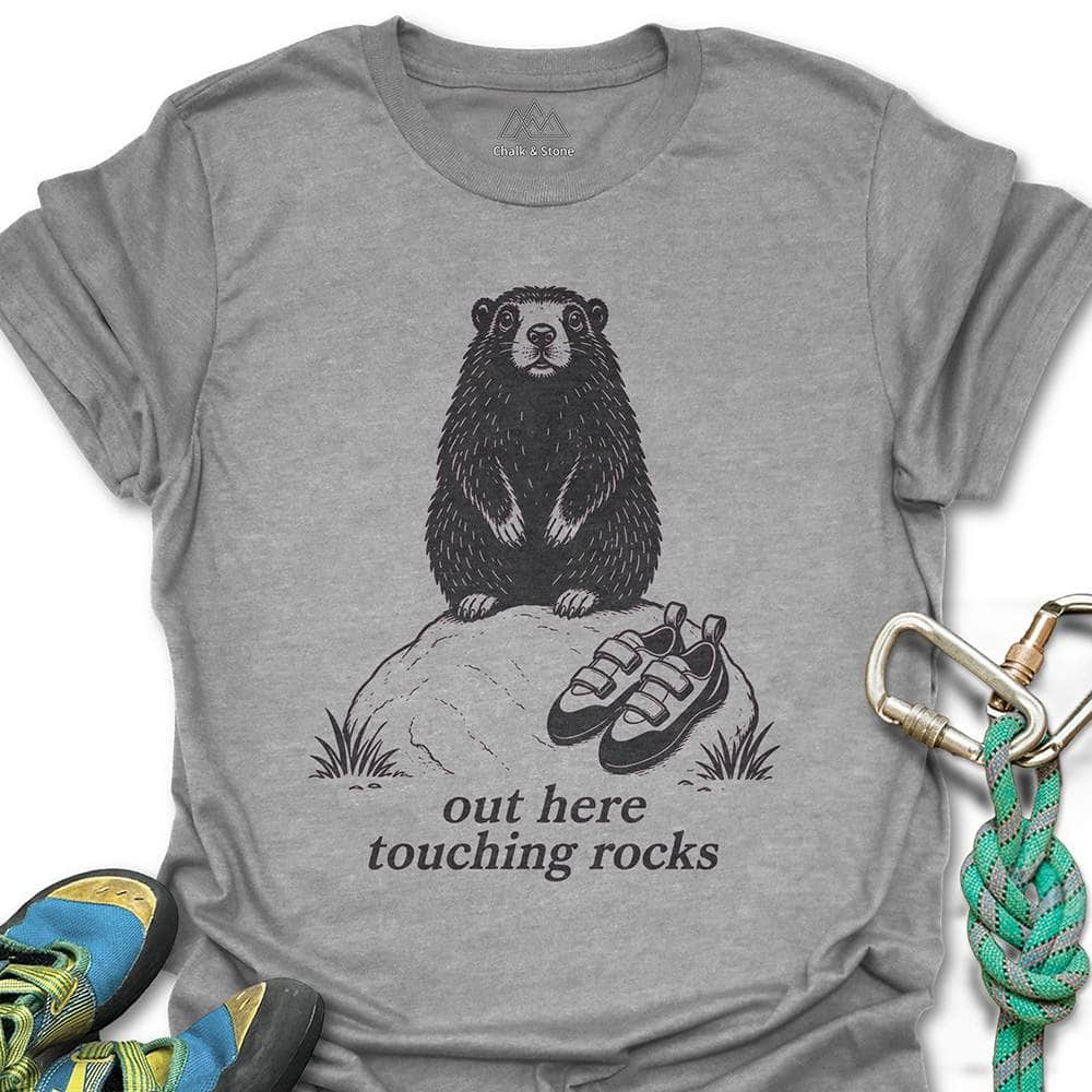 Out Touching Rocks Tee