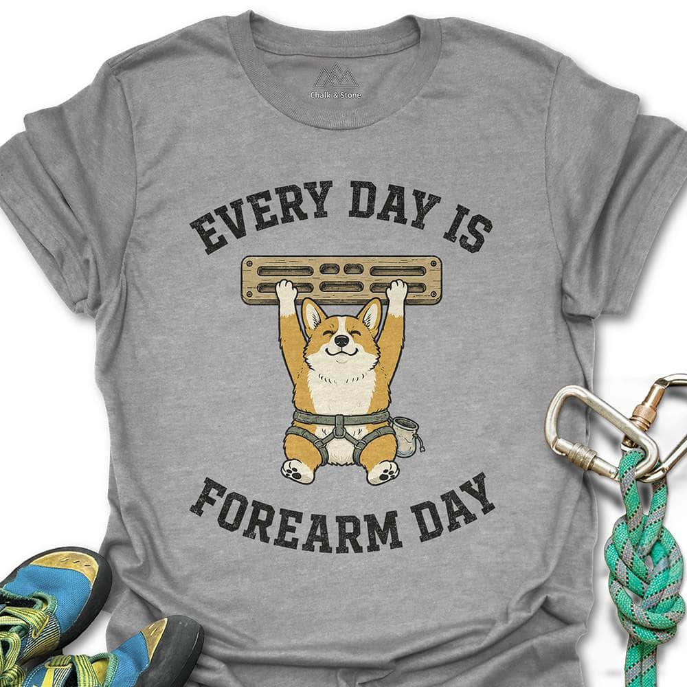 Corgi Forearm Day Tee