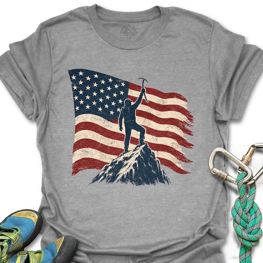 Flag Ice Climb Tee