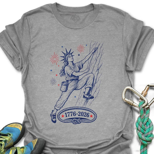 Lady Liberty Climb Tee