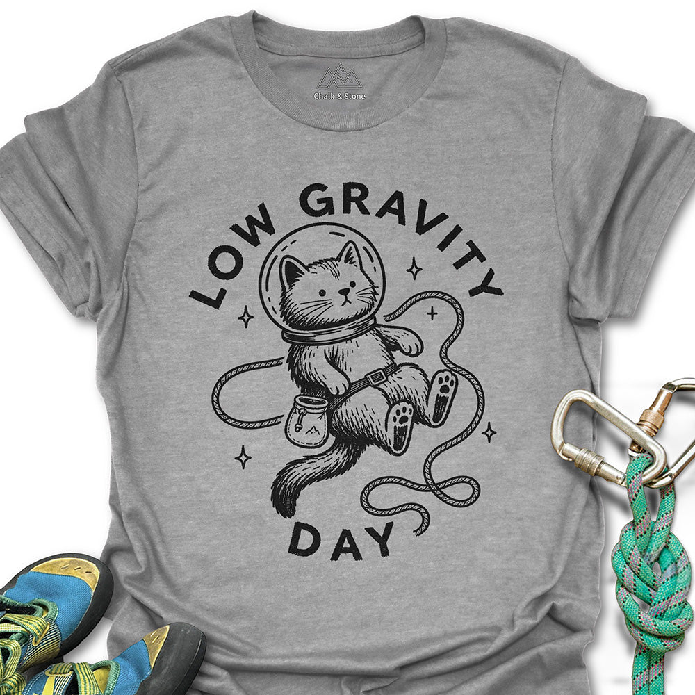 Low Gravity Floating Cat Tee