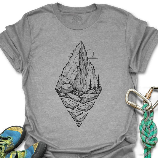 Diamond Landscape Morning Tee