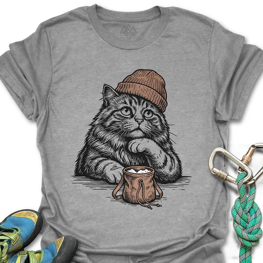 Cat Bored Chalk Tee