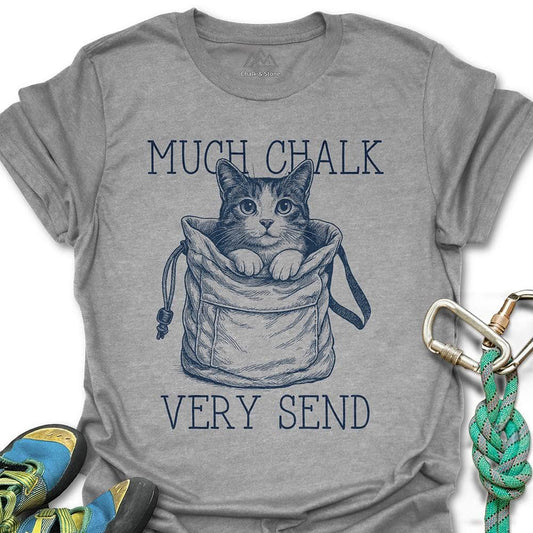 Much Chalk Very Send Tee
