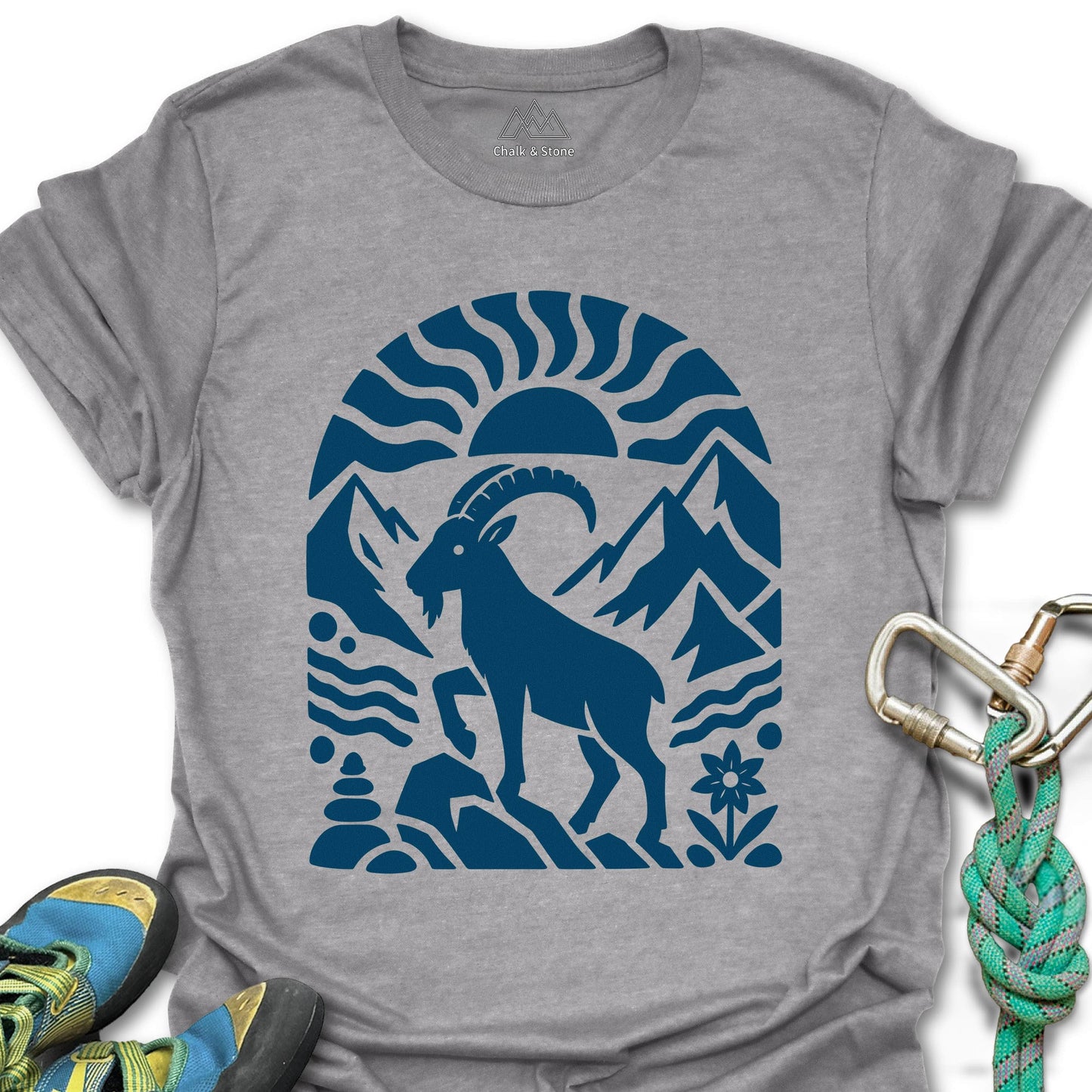 Majestic Goat Sunrise Tee