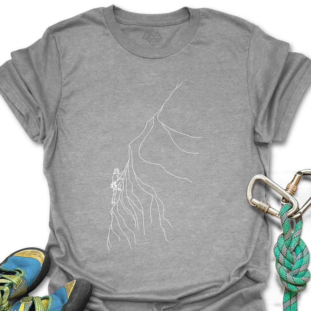 Minimal Line Climber Tee