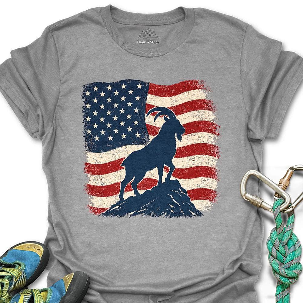 Patriotic Goat Tee