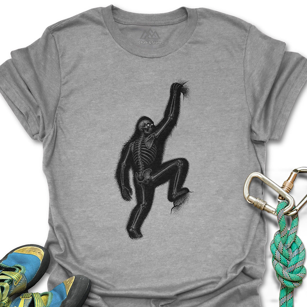 Quatch Skeleton Stippled Tee