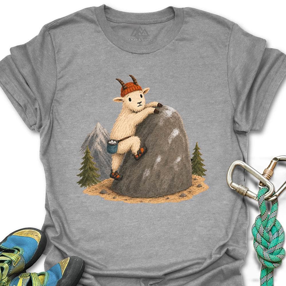 Painterly Goat Send Tee