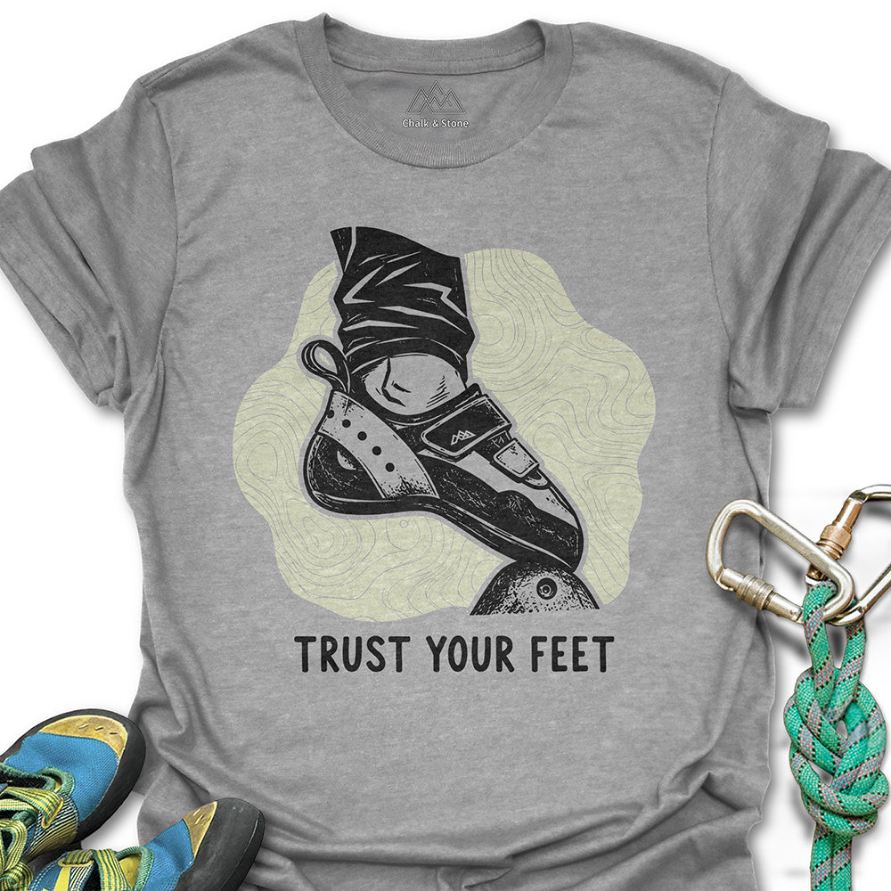 Trust Feet Graphic Tee
