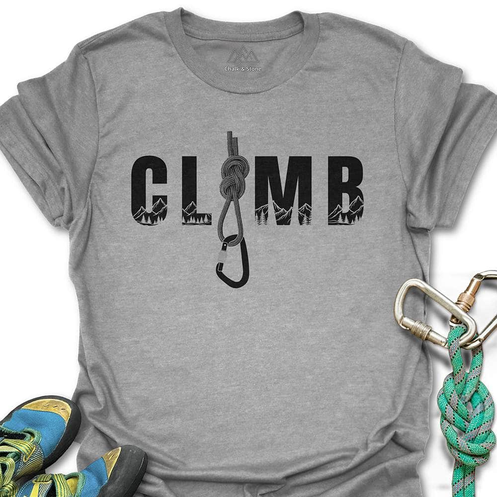 CLIMB Mtn Carabinger Tee