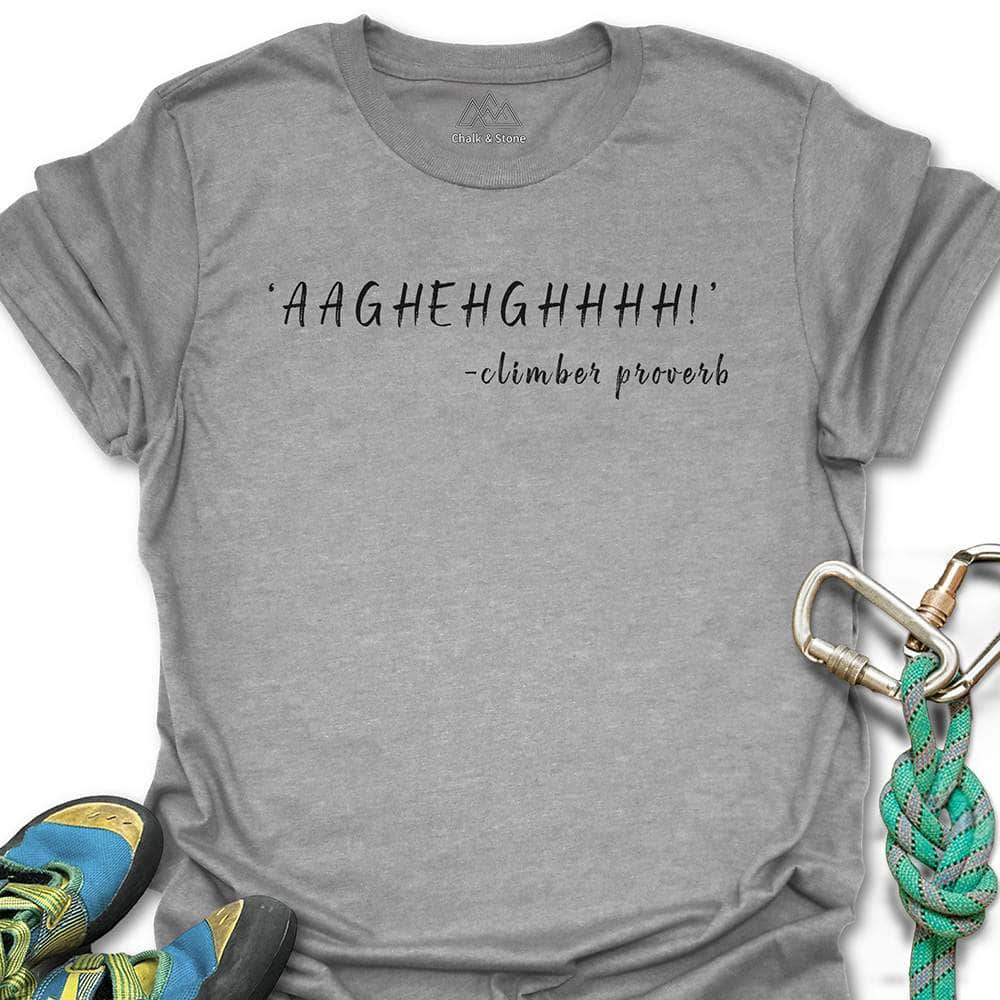 Climber Proverb Tee