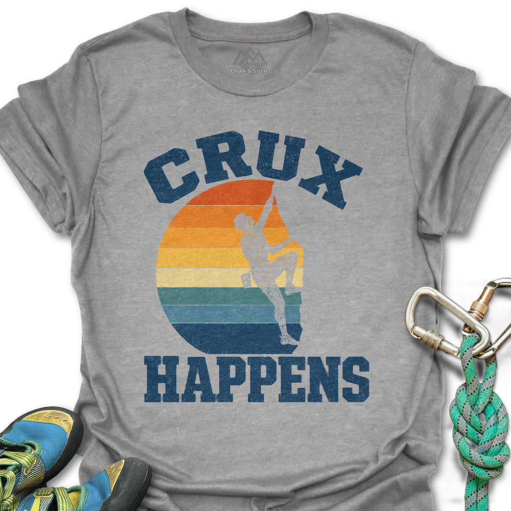Retro Crux Happens Tee