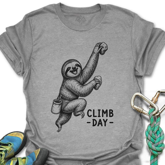 Sloth Climb Day Tee