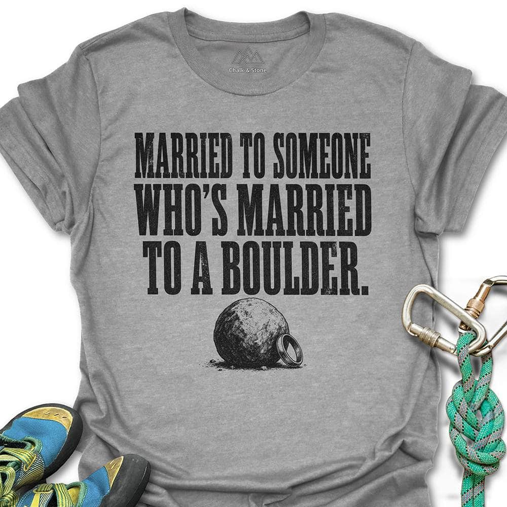 Married To Boulder Tee