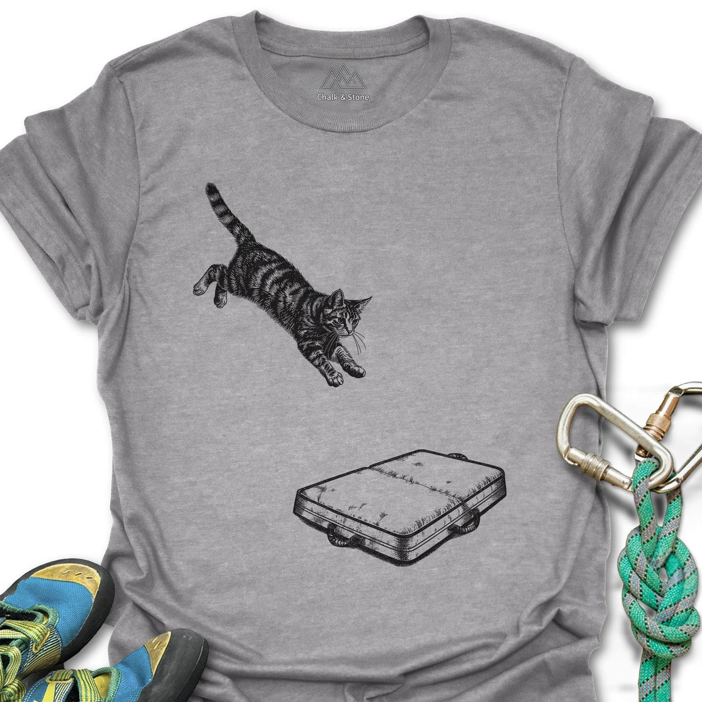 Crash Pad Jump Cat Tee