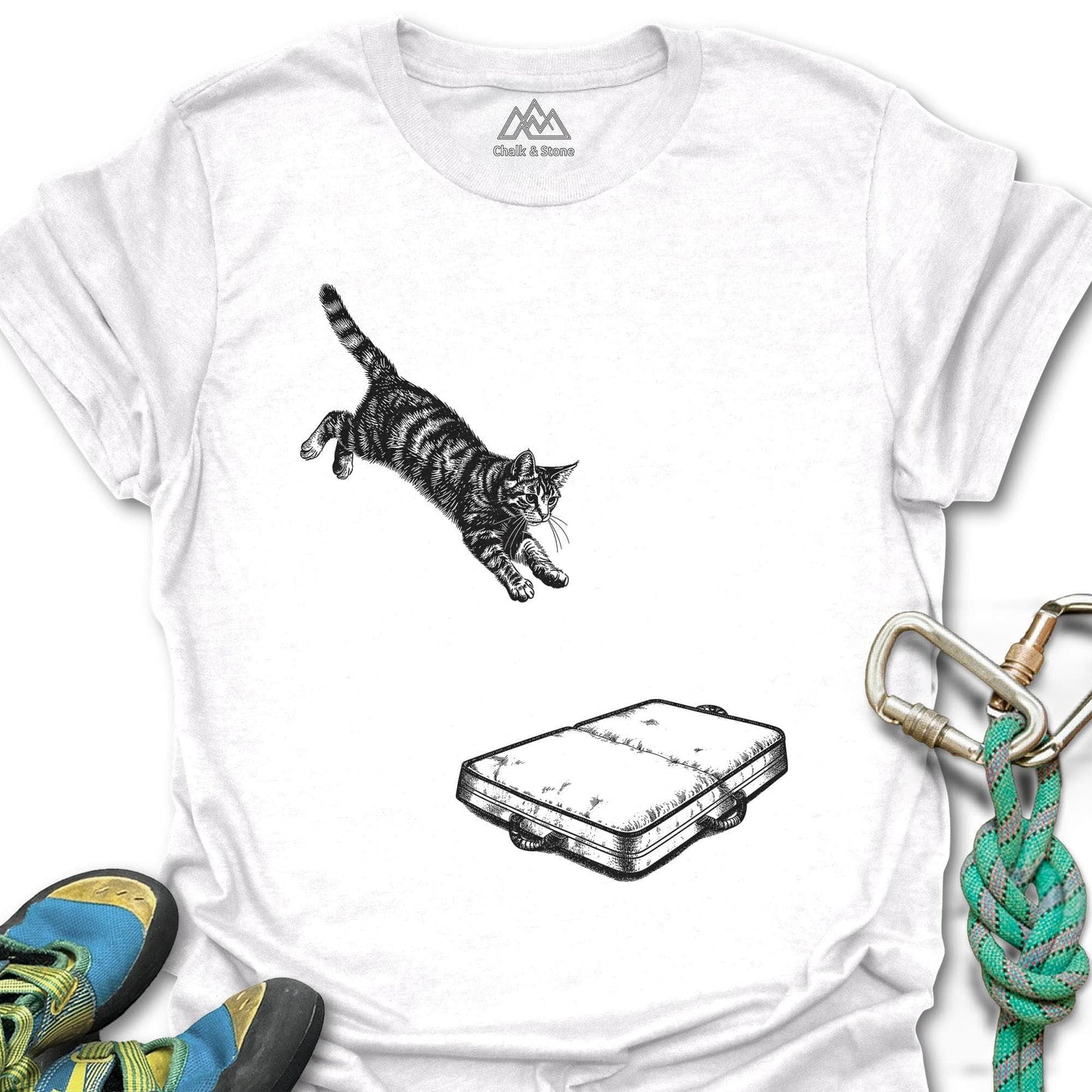 Crash Pad Jump Cat Tee
