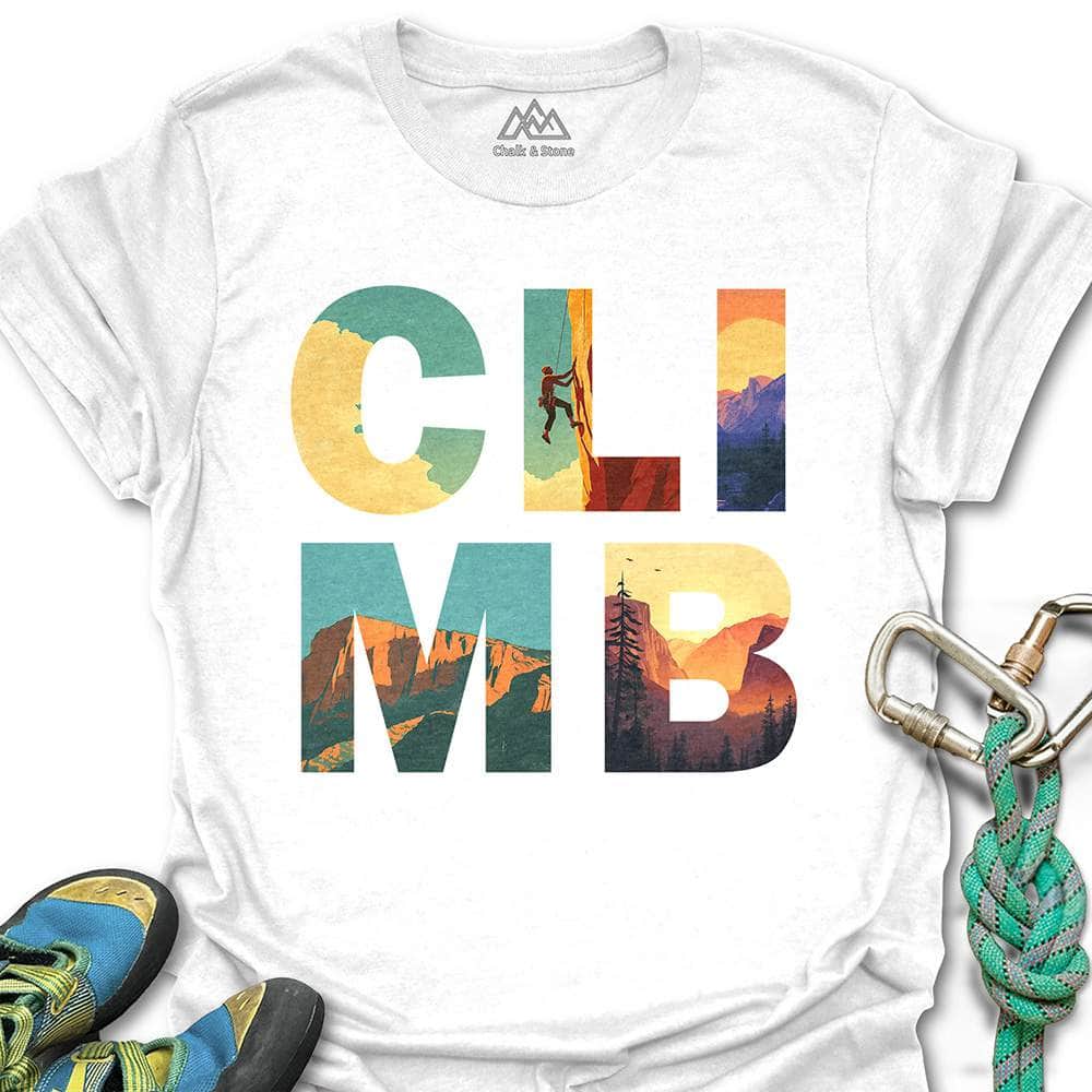 CLIMB Scenes Tee