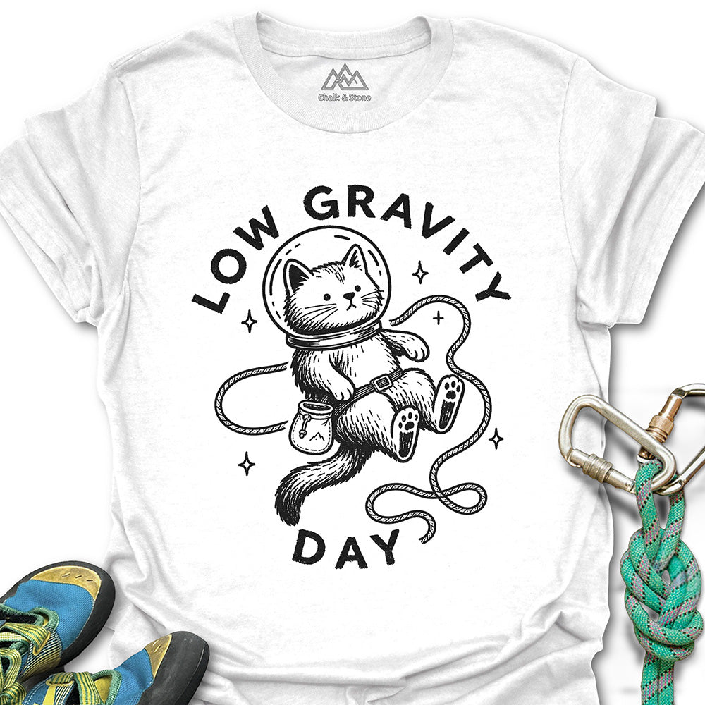 Low Gravity Floating Cat Tee