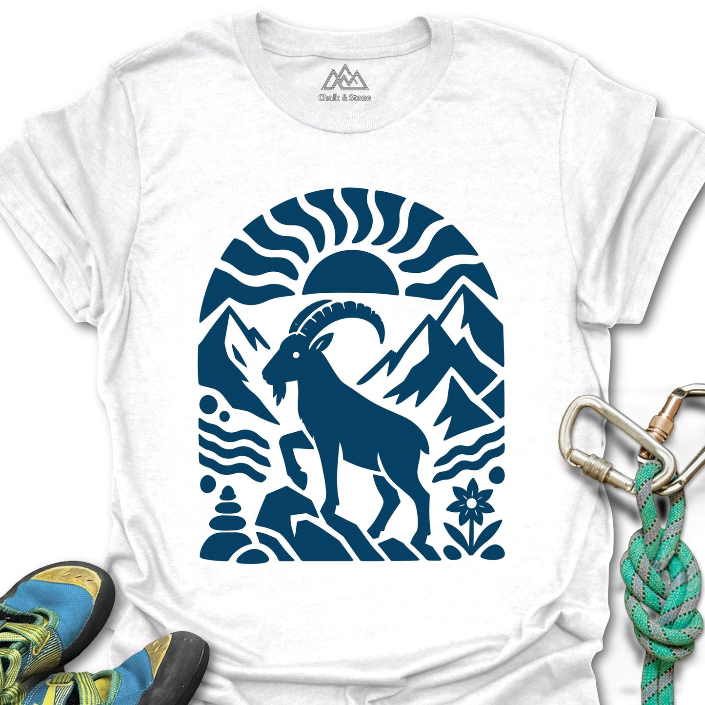 Majestic Goat Sunrise Tee