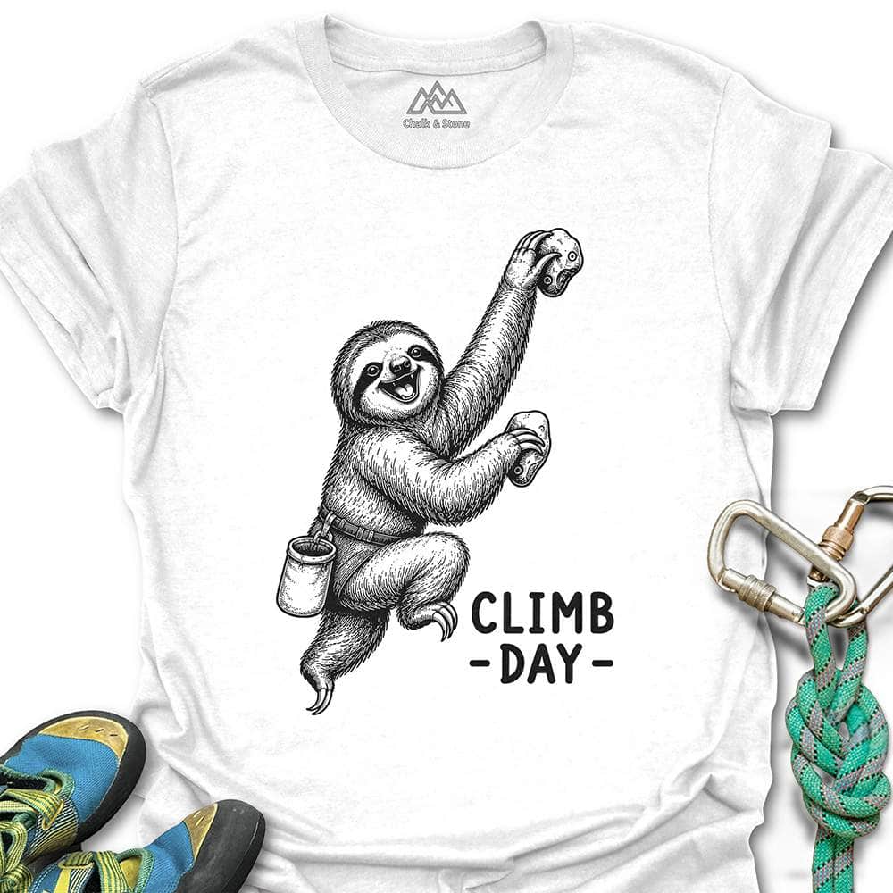 Sloth Climb Day Tee