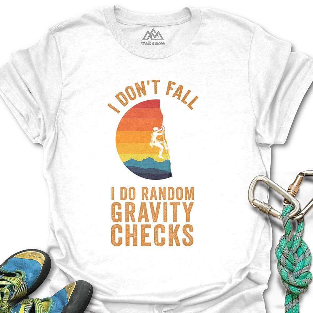 Random Gravity Checks Tee