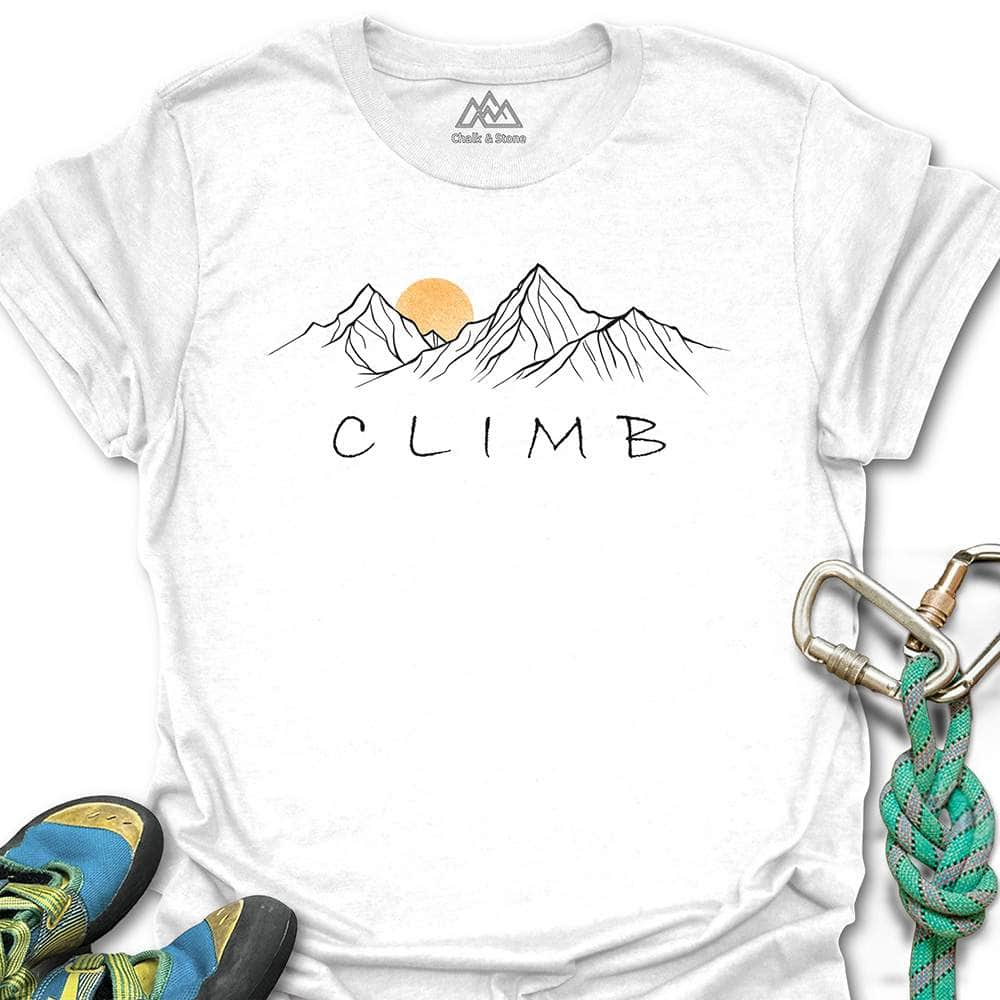 Climb Mountain Range Tee