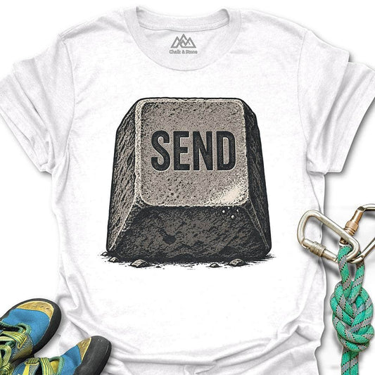 Send Button Tee