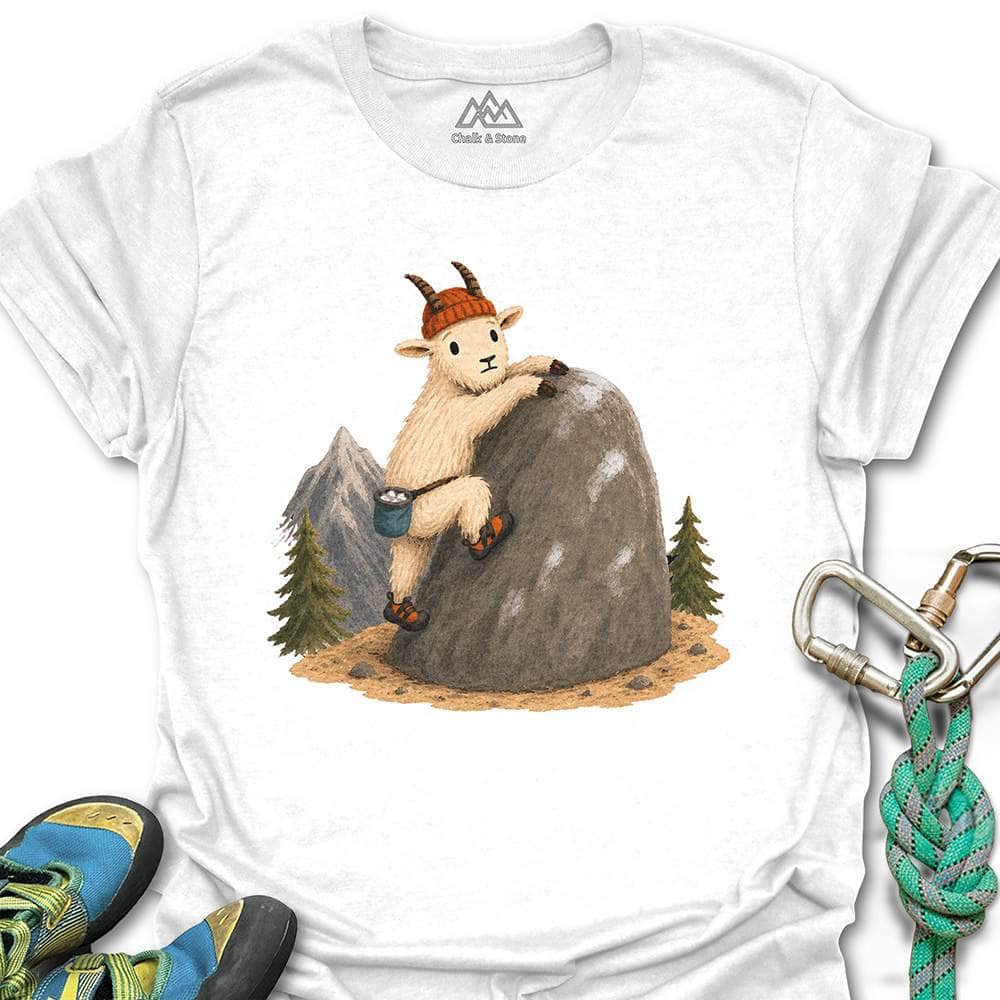 Painterly Goat Send Tee