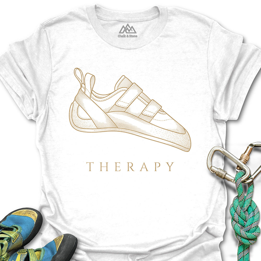Therapy Climbing Shoe Tee