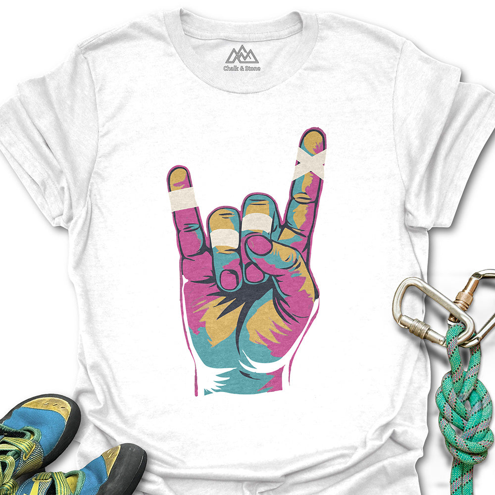 Rock On Hand Tee