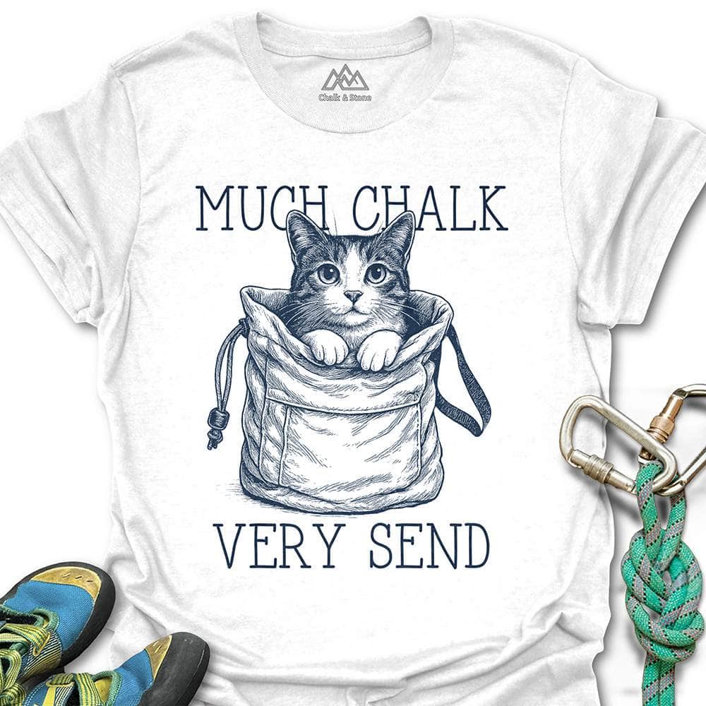 Much Chalk Very Send Tee