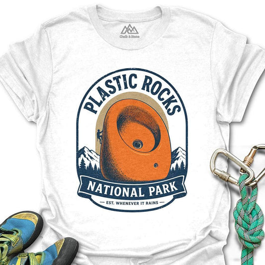 Simple Plastic Rocks Ntl Park Tee