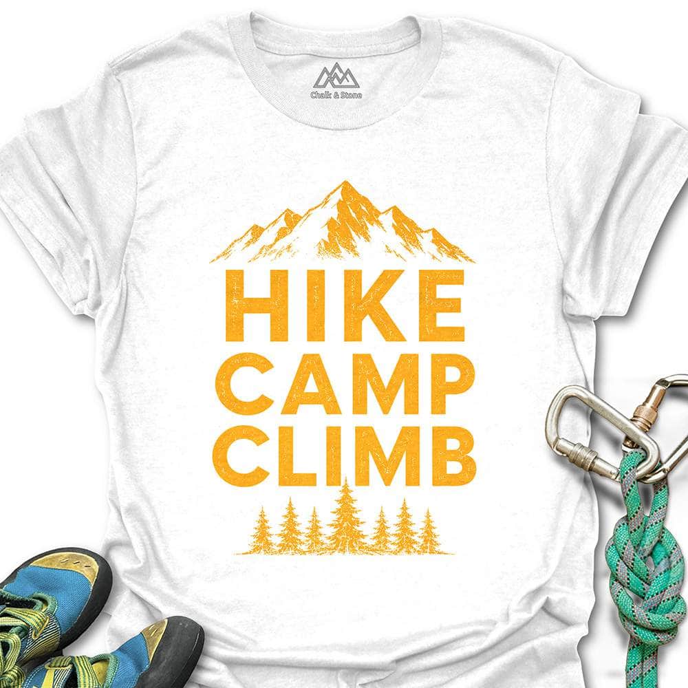 Hike Camp Climb Tee