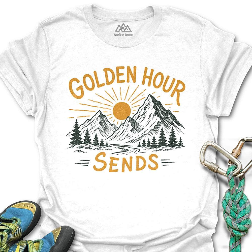 Golden Hour Sends Line Tee