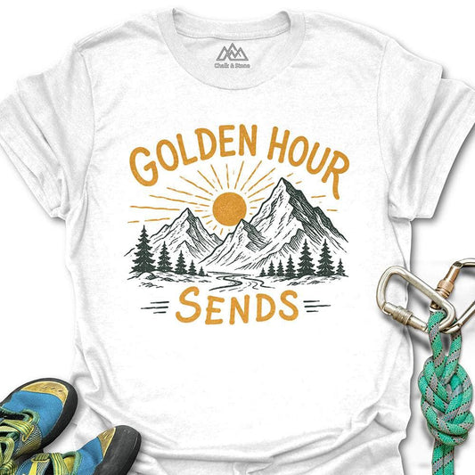 Golden Hour Sends Line Tee