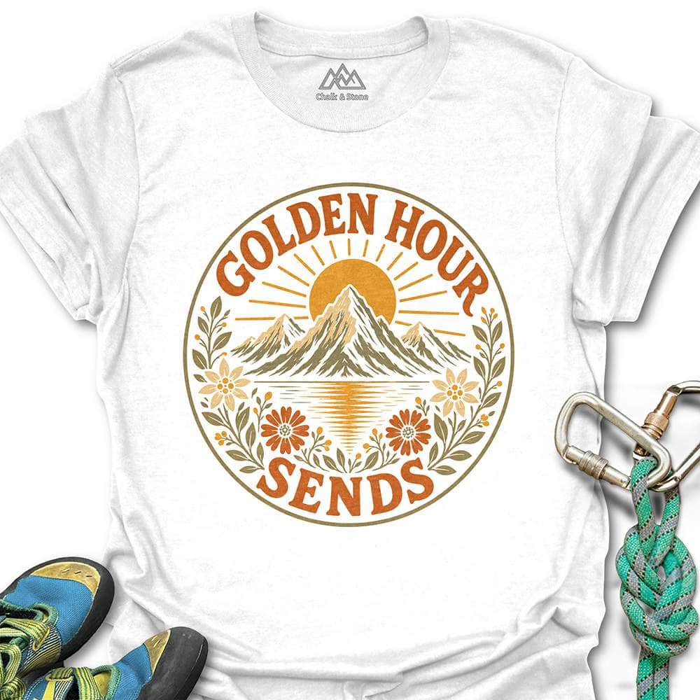 Golden Hour Sends Badge Tee