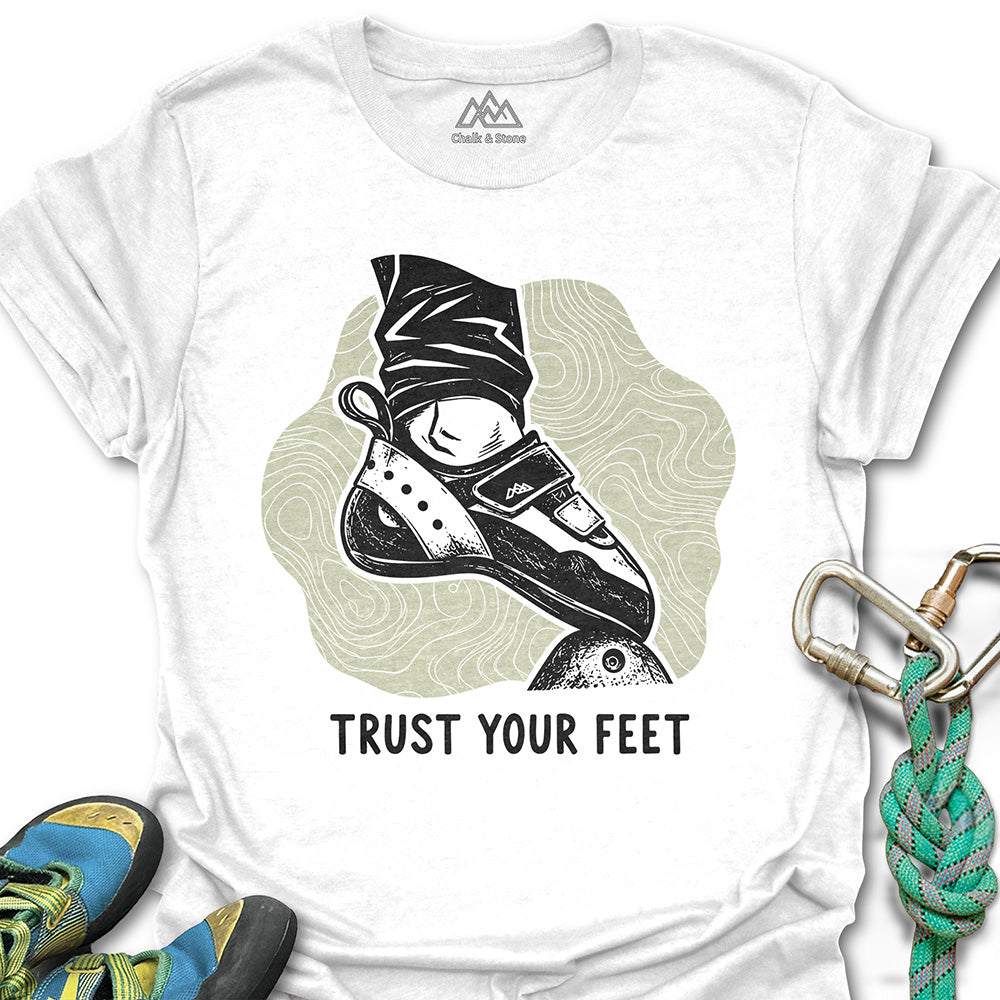 Trust Feet Graphic Tee