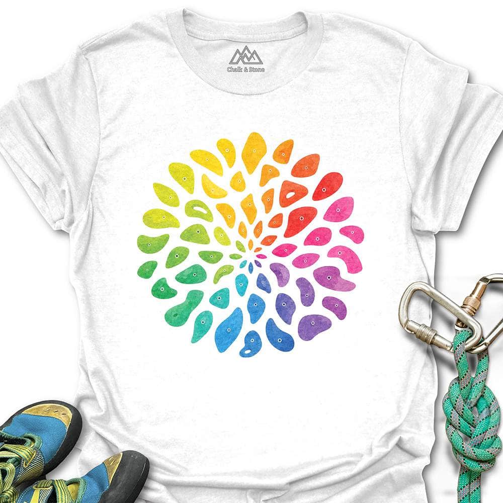 Climbing Hold Mandala Tee