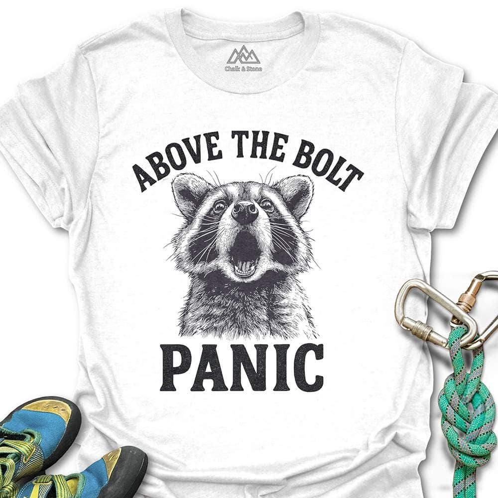Panicking Raccoon Tee