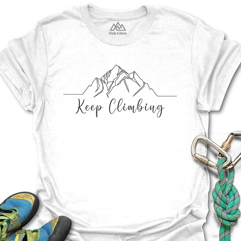 Keep Climbing Mountain Tee