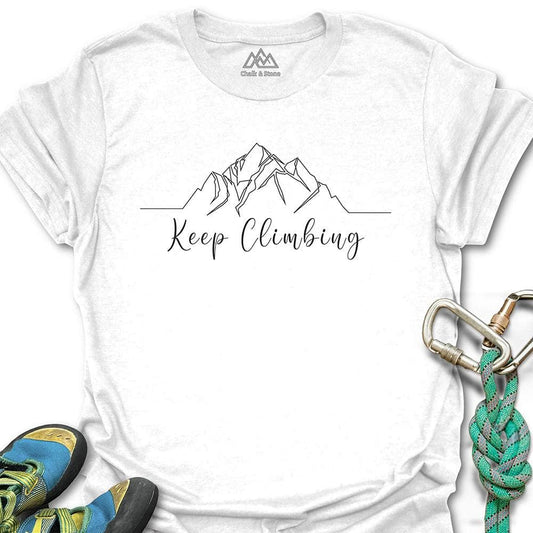 Keep Climbing Mountain Tee