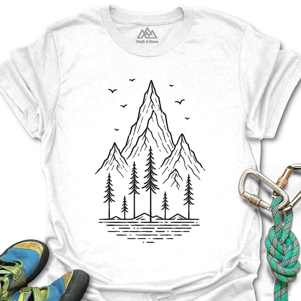 Mtn Pine Line Tee
