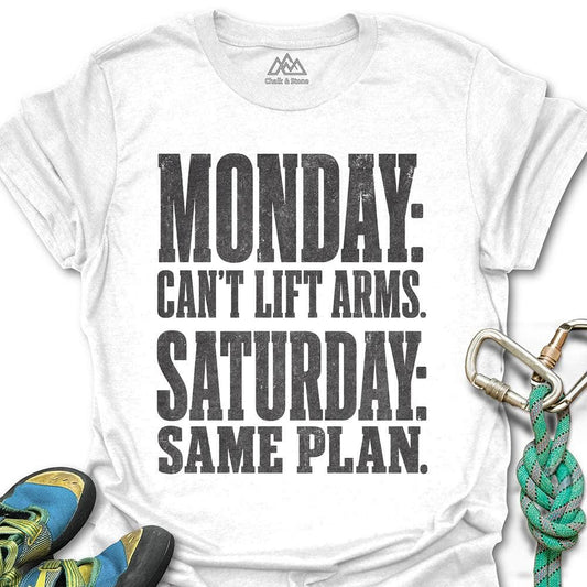 Monday And Sat Plans Tee