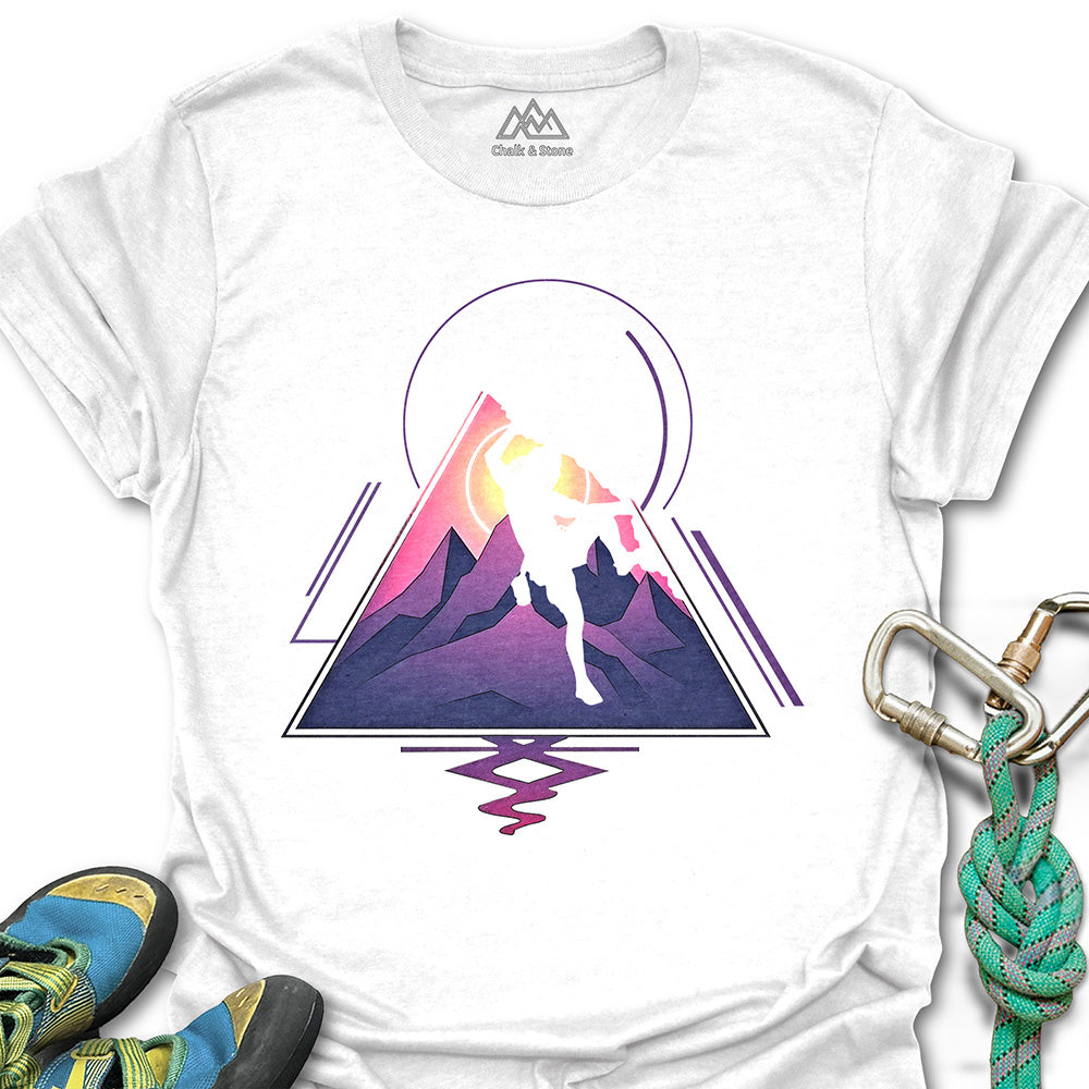 Triangle Geometry Climb Tee