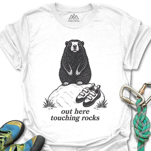 Out Touching Rocks Tee