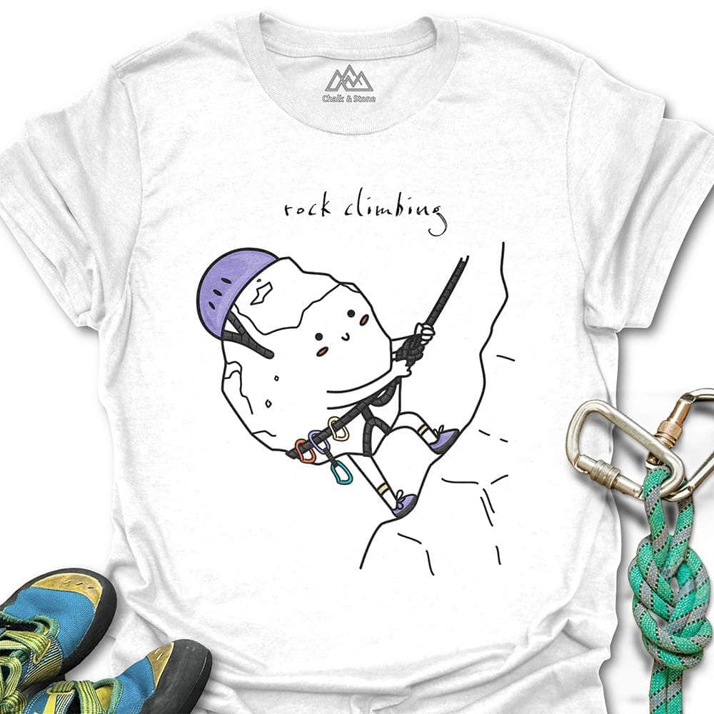 Cute Rock Climbing Tee