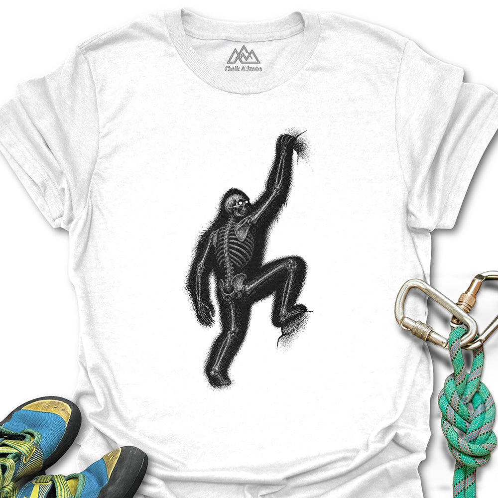 Quatch Skeleton Stippled Tee