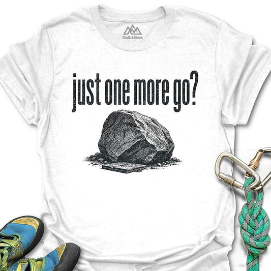One More Go Question Tee