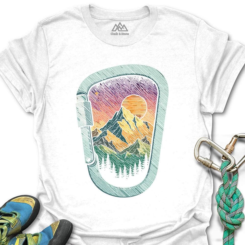 Mountain Range Carabiner 5 Tee